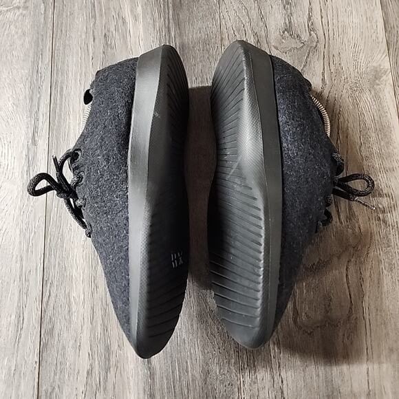 Allbirds Women’s Wool Runners Natural Black/Black sole Size 9 - Picture 7 of 9